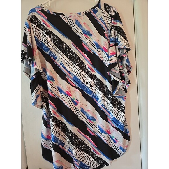 Robert Louis L Womens Top POLY/SPANDX Breathable Casual Everyday Wear Comfort - Picture 6 of 8